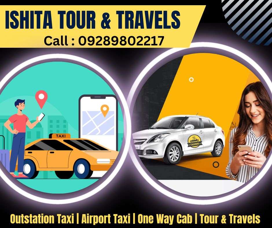 Online Booking Outstation Taxi, Airport Taxi, One Way Cab -Ishita Tour & Travels